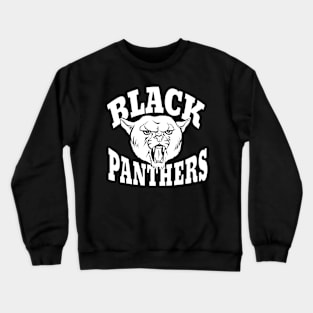 Black panther mascot Crewneck Sweatshirt